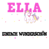 Ella Mädchen Frauen Geschenk