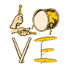 Drum Set Percussion Design