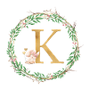 Customizable Monogram K