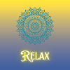 Relax blau gelb