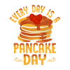Hver dag er en pandekage dag sirup foodie flapjack
