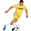 Yellow Team Player Motif
