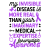 My Invisible Disease Fibromyalgia Awareness