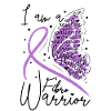 Butterfly Fibromyalgia Warrior