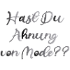 Ahnung von Mode