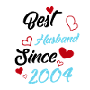 Bester Ehemann seit 2004 Hochzeit