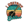 I destroy silence - musician