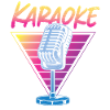 Karaoke Singer Retro 80s 90s