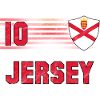 Jersey Fußball Mannschaft