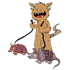 Monster and armadillos
