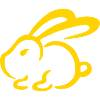 Rabbit line art