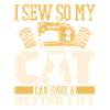 Sewing Sewing Machine Cat