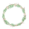 Wreath Rustic customizable