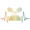 Joueur de tennis Heartbeat