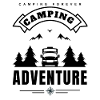 CAMPING ADVENTURE - black text