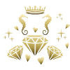 Diamanten Seepferd