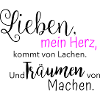 Lieben kommt von Lachen