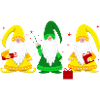 Elves Stars Christmas