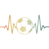 Football Heartbeat Soccer
