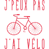 j'peux pas j'ai vélo