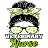 Veterinary Nurse Messy Bun