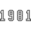 Numéro de l’année 1981