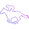 Chasse aux courses équestres