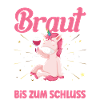 Team Braut Einhorn