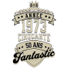 Année 1973 Cinquante ans