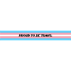 PROUD TO BE TRANS