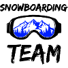 Équipe de snowboard