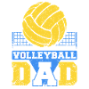 Fathers day Daddy Volleyball Dad