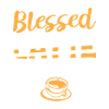 Kaffee-koffein-trinker Gesegneter Latte Macchiato