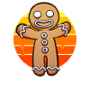Gingerbread Man Sunset