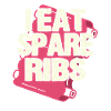I eat spare ribs
