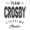 Team Crosby Funny Personalized Name