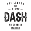 Legend Dash Funny Personalized Name
