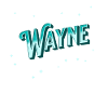 Wayne name personalized