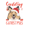 Shetland Sheepdog Joyeux Noël
