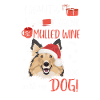Shetland Sheepdog vin chaud Noël