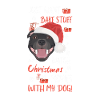 Staffordshire Bull Terrier Glædelig jul