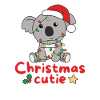 Koala Weihnachten Koalas Christmas Cutie