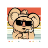 Koalabär Kaffee-Sonnenbrille