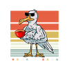 Möwe Kaffee-Sonnenbrille
