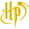 Petit logo Harry Potter Broderie