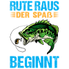 Rute raus der Spaß beginnt
