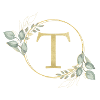 Customizable Monogram T