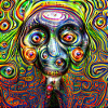 Psychedelische Gottheit