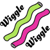 Neon Wellenbänder Duo