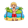Child Surfboard Surfer